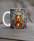 Cocker (Working) Brown Suncatcher Artwork Ceramic Mug